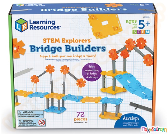 Κατασκευές γέφυρας Σετ 72 τεμαχίων - STEM Explorers Bridge Builders